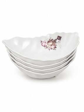 Vintage Made In Taiwan Melamine Bowl Set Of 4
